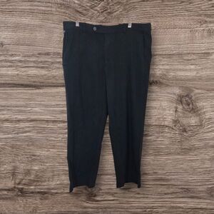 Tommy Bahama Black Dress Pants 90% Silk   Size 35x30